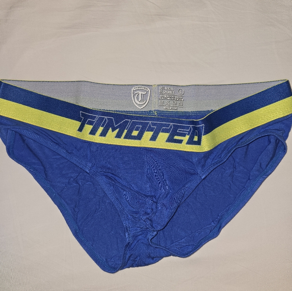 Blue and Yellow Men's Briefs